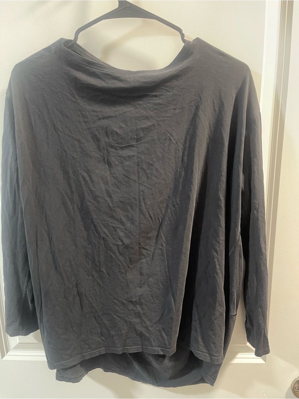 lululemon athletica Relaxed Crew Neck Top - Dark Gray No Size